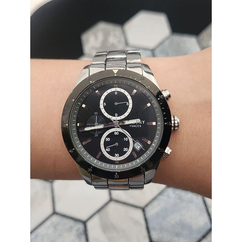 ĐỒNG HỒ SI NHẬT CHÍNH HÃNG DÂY THÉP DÀNH CHO NAM - THƯƠNG HIỆU SACSNY Y'SACCS )