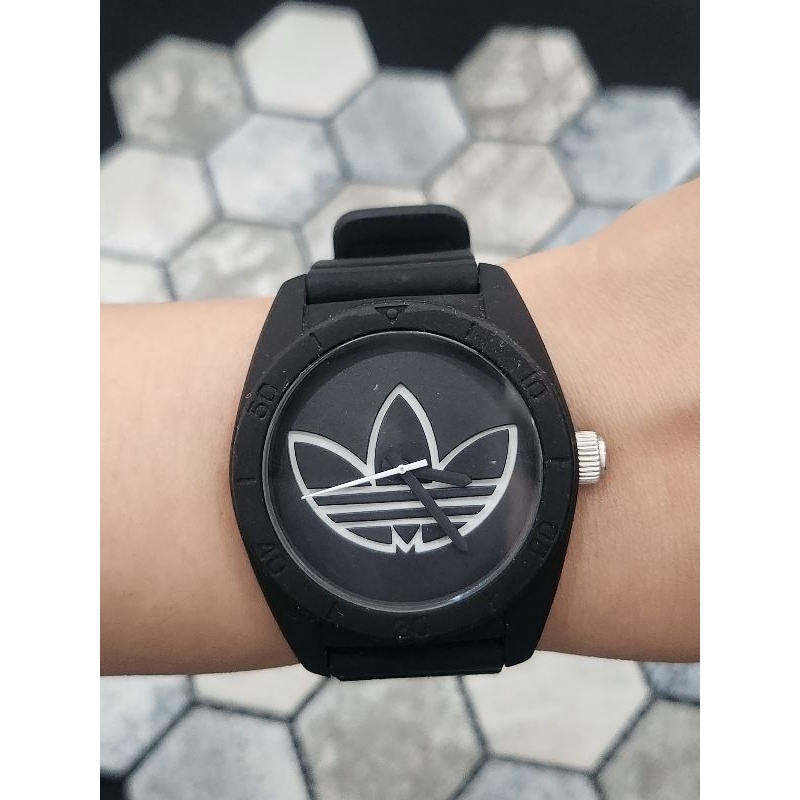 ĐỒNG HỒ SI NHẬT CHÍNH HÃNG SPORT DÂY CAO SU DÀNH CHO NAM HOẶC NỮ TAY TO - THƯƠNG HIỆU ADIDAS