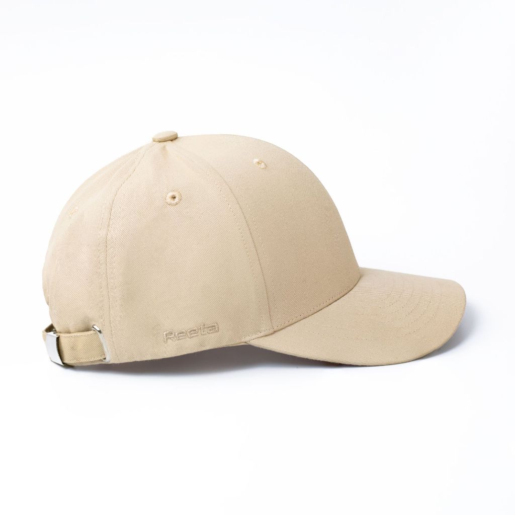 Nón Mũ Lưỡi Trai Kaki Reeta Premium Essentials Thêu LOGO Bên Hông, Màu Sắc Đơn Giản Trẻ Trung - N35