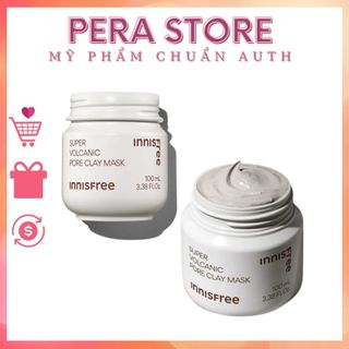 Siêu mặt nạ chăm sóc lỗ chân lông Innisfree Super Volcanic Pore Clay Mask 100ml (New 2023)