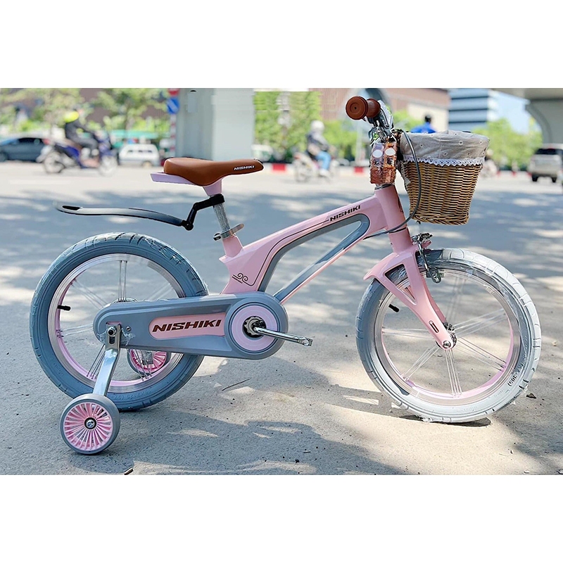 Xe đạp trẻ em Nhật Bản NISHIKI MAGIE 16 siêu ngầu, khung Magie siêu nhẹ