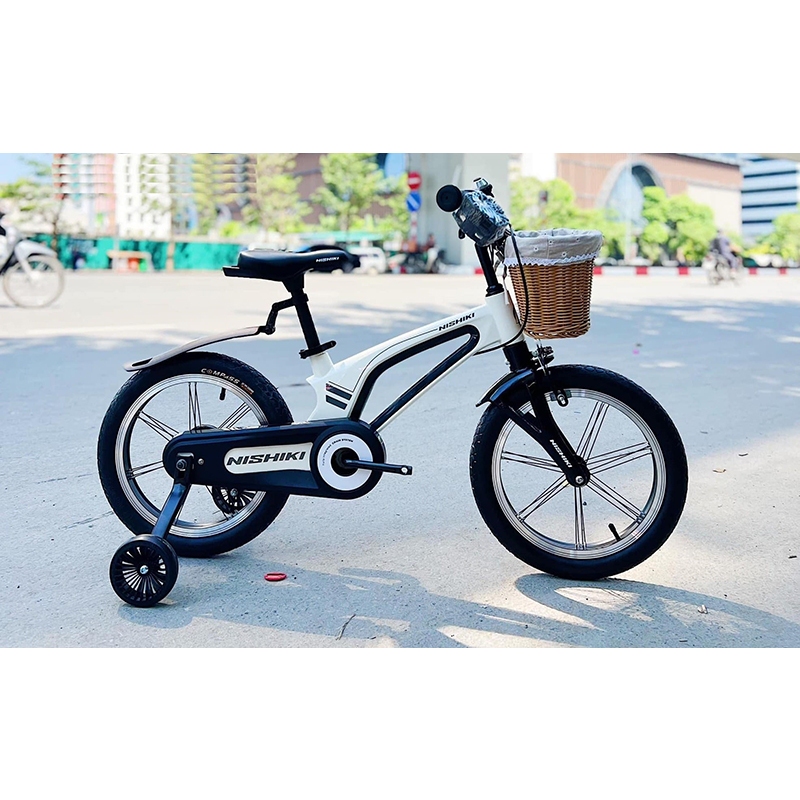 Xe đạp trẻ em Nhật Bản NISHIKI MAGIE 16 siêu ngầu, khung Magie siêu nhẹ