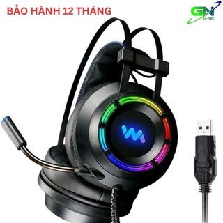 Tai nghe học online wangming 9800 có mic lọc âm
