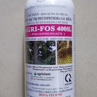 AGRI FOS 400 (PHOSPHONATE) chai 1 lít  - Thuốc trừ nấm bệnh cây trồng thế hệ mới