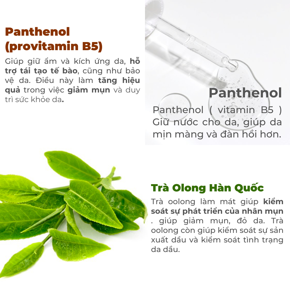 Kem mụn Mù U - Tamanu Cream, Olong Tonner Dr.Luvis giảm mụn, cấp ẩm cho da