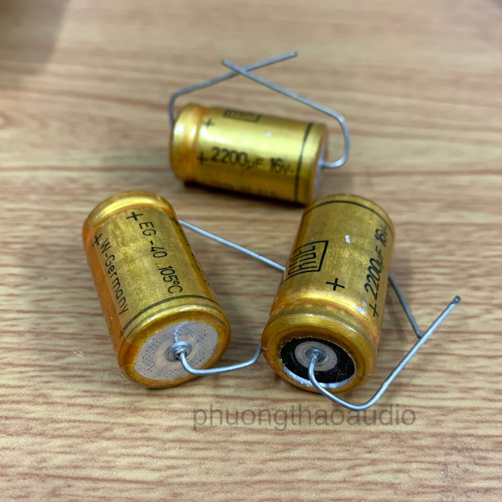 Tụ Roe 2200uf 16v sai số 10%