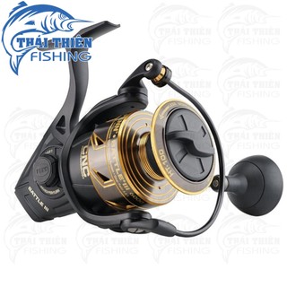 Máy Câu Cá PENN Battle III DX Chính Hãng, Full Kim Loại, Kéo Khỏe, Chống Nước Biển