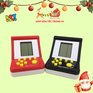 Máy chơi game huyền thoại, đồ chơi xếp gạch cầm tay Tetris cổ điển