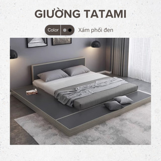 Giường ngủ bệt phối màu hiện đại thiết kế mở rộng Nội Thất Yapi-511