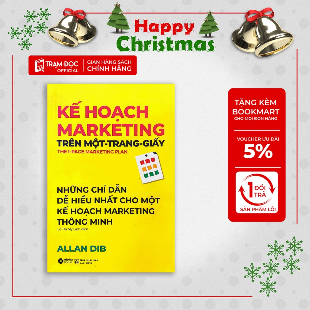 Sách - Kế Hoạch Marketing Trên Một Trang Giấy ( Tái bản 2021 )