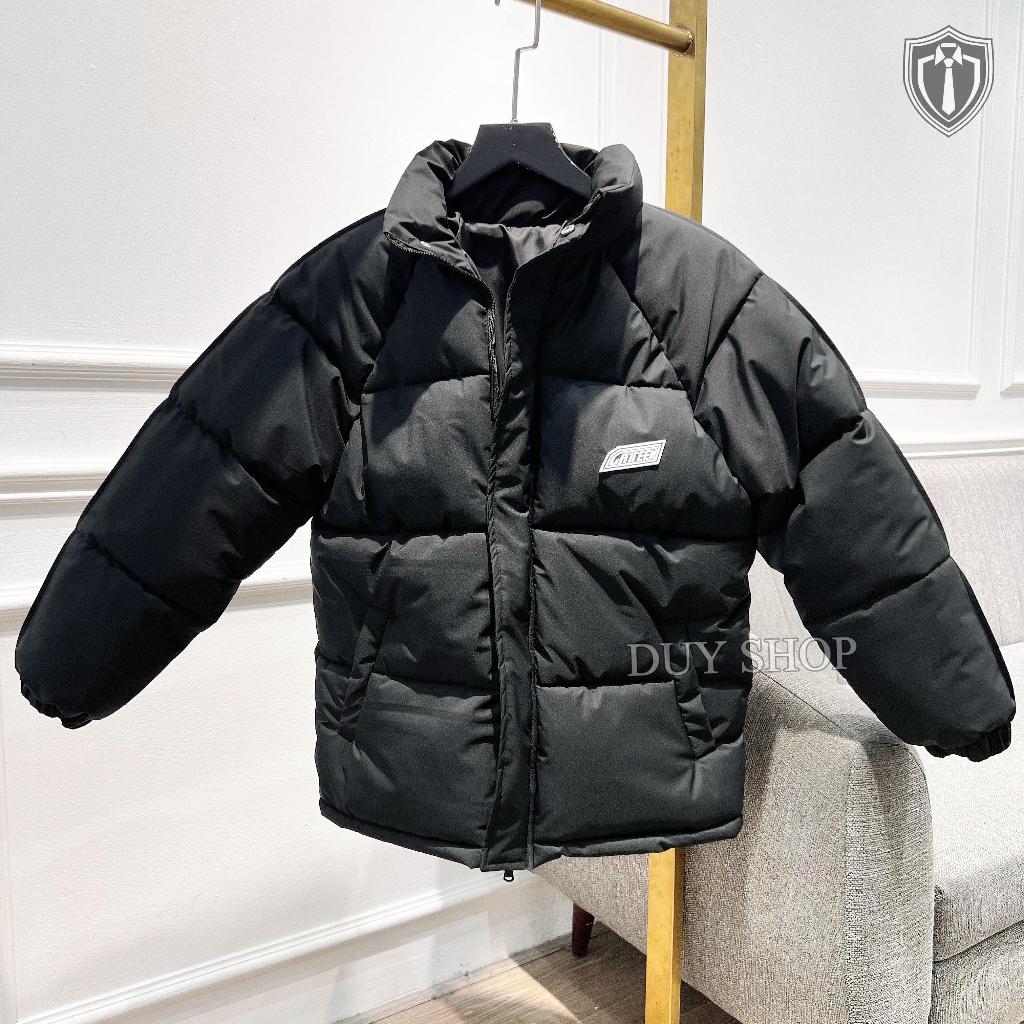 Áo Phao Nam Nữ 0108 trơn thiết kế đơn giản nam tính, cực dày, siêu nhẹ,ấm áp  DUYSHOP Menswear