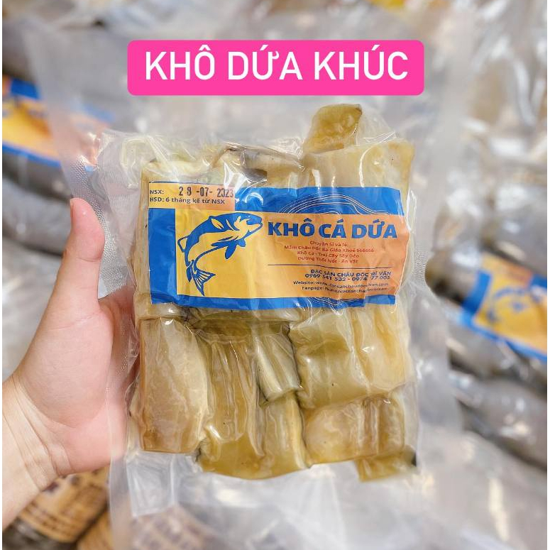 Khô Cá Dứa Khúc 3 Nắng Vừa Ăn Không Mặn 500g Đặc Sản Châu Đốc Trí Vân - TV41