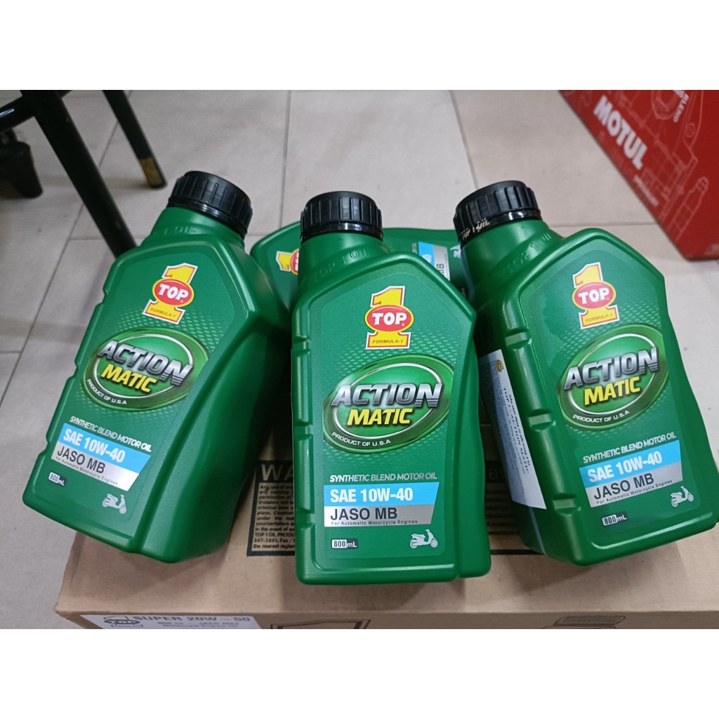 Nhớt top1 matic xe tay ga 10w30vs10w40