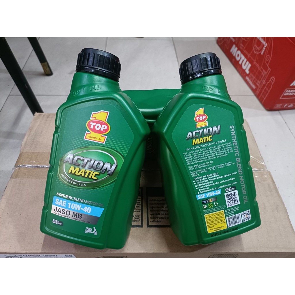 Nhớt top1 matic xe tay ga 10w30vs10w40