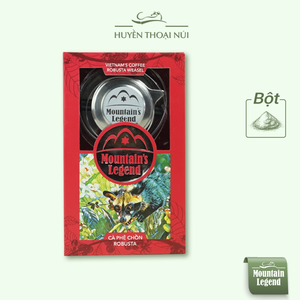 Cà Phê Chồn Blend Mountain Legend Robusta Hộp 200g