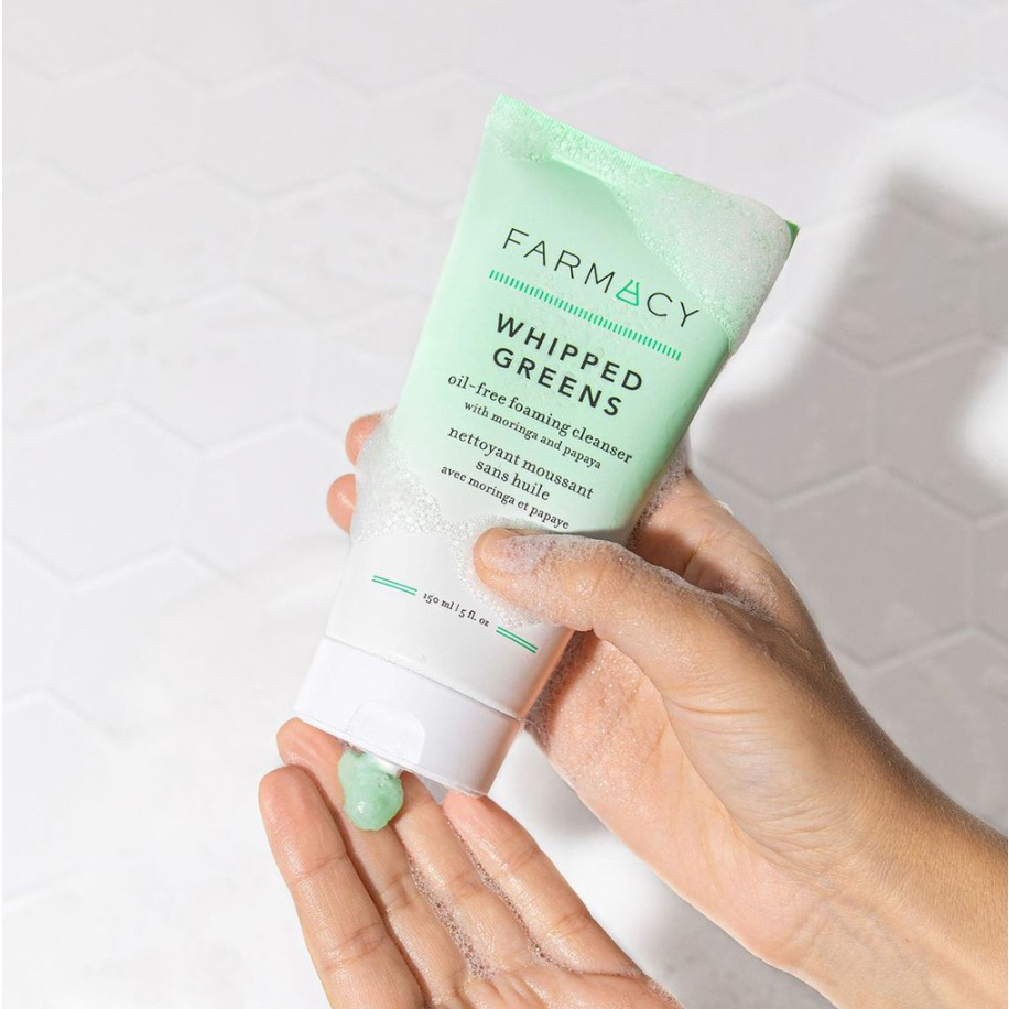 Bộ dưỡng da Farmacy Double Clean Team