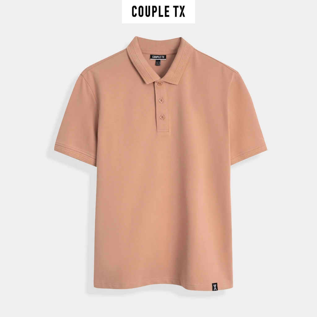 Áo Thun Polo Basic Nam Thêu Logo Couple TX