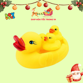 Bộ đồ chơi đàn vịt thả bồn tắm đáng yêu, thú vị cho bé