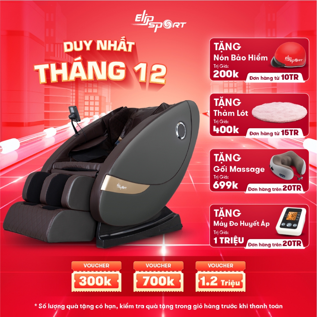 Ghế Massage Toàn Thân ELIP Galile New