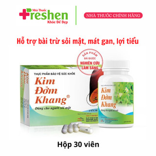 Kim Đởm Khang – Hỗ Trợ cải thiện Sỏi Mật, Phục Hồi Chức Năng Gan