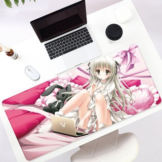 [CHỐNG NƯỚC] Tấm lót chuột, bàn di chuột, pad chuột chơi game, siêu dày 80x30x0.3cm, mẫu Anime cute