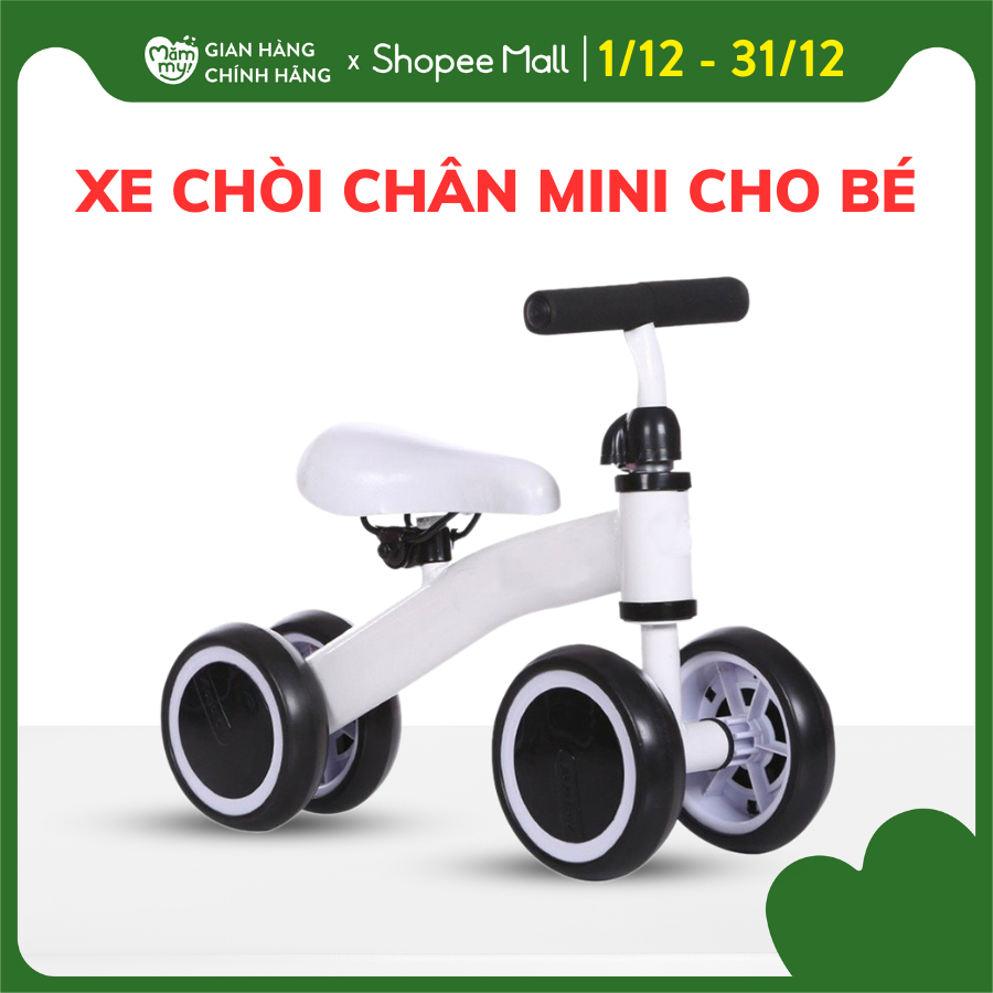  Xe chòi chân Mămmy tập đi thăng bằng cho bé từ 1-4 tuổi