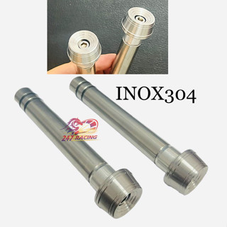 Cặp Cốt Đóng Ghi Đông Tay Lái INOX304 V2 400g kèm Gù mẫu THÁI Lõm Inox304 gắn xe máy Sirius Wave Dream Exciter Winner So