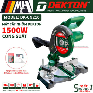 Máy Cắt Đa Năng Dekton DK-CN210 - Công Suất 1500W - Lưỡi 210mm - Có Cắt Nghiêng - Đèn Lazer Soi Mạch