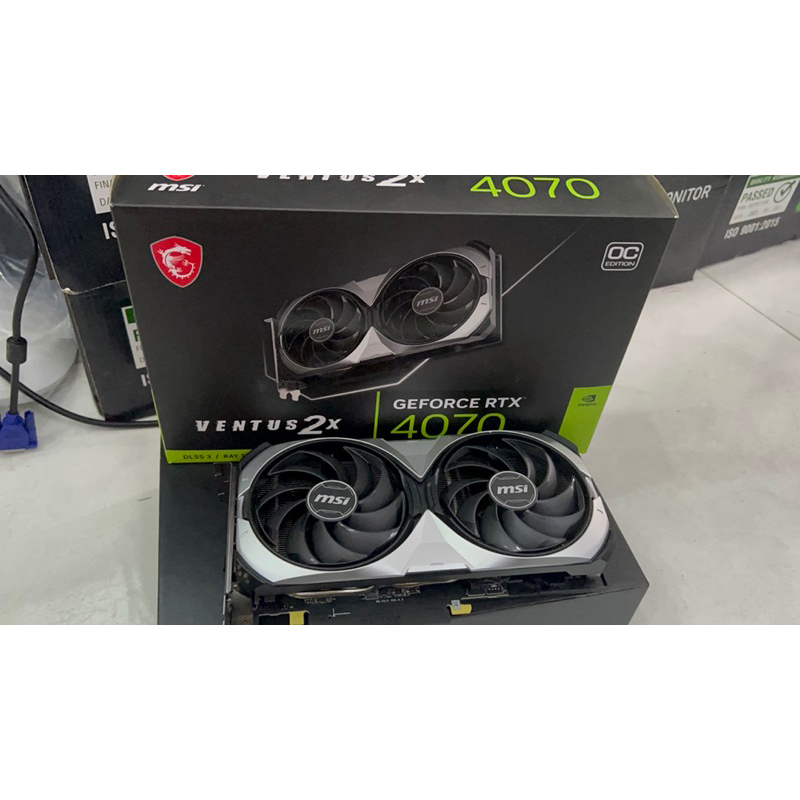 Card màn hình MSI GeForce RTX 4070 VENTUS 2X 12G OC bảo hành 2026