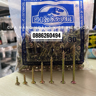 Vít gỗ vàng ren thưa 1.5cm 2cm 3cm 4cm 5cm 6cm 7cm
