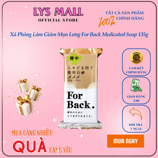 Xà phòng làm giảm mụn lưng for back medicated soap 135g