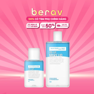 Nước Tẩy Trang Mắt và Môi Maybelline New York Eye & Lip Makeup Remover 150ml