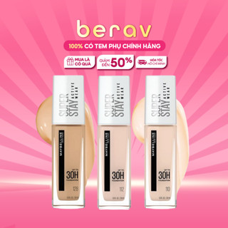 Kem Nền Maybelline Superstay Full Coverage 24H Foundation (30ml) [NẮP TRẮNG]
