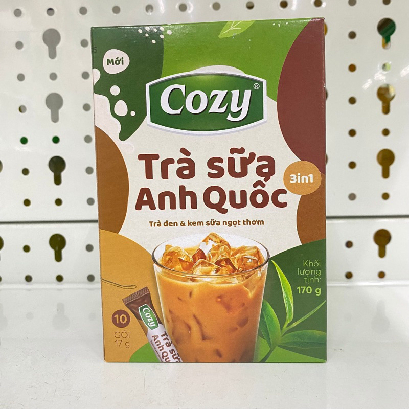 Trà Sữa Matcha, Trà Sữa Anh Quốc Cozy Hộp 10 Gói