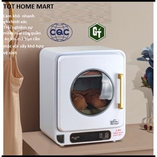 Máy sấy quần áo mini Giặt quần áo Đồ lót Khăn tắm cá nhân phù hợp trong kí túc xá Khử trùng quần áo trẻ em ion âm FB0038