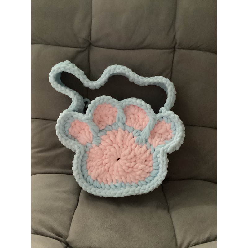 Túi Len Bàn Chân Mèo