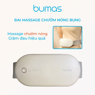 Đai Chườm Nóng Massage Bụng Kinh BUMAS BU01 - Sưởi Ấm Hồng Ngoại Xa - Món Quà Tặng Tuyệt Vời Cho Bạn Gái