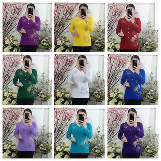 Áo Lẻ_Bà Ba Hoa Đá_Không Quần -- Bảng Màu 4