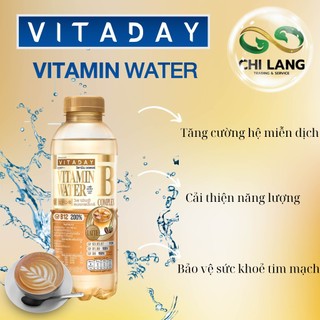 (GIFT) VITADAY - NƯỚC UỐNG BỔ SUNG VITAMIN - VỊ LATTE - NHẬP KHẨU THÁI LAN