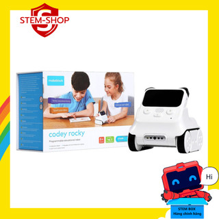 Đồ chơi robot học lập trình Makeblock Codey Rocky - Scratch, Python, robot lập trình STEM 6+, robot biến hình lego robot