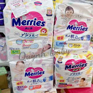[Cộng Miếng] Tả Bỉm Dán/Quần Merries NỘI ĐỊA Nhật NB, S, M, L..