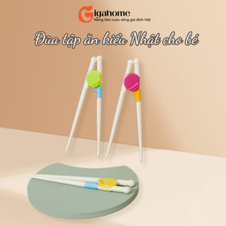 Đũa tập ăn cho bé tập gắp kiểu nhật cao cấp gigahomevn 4971