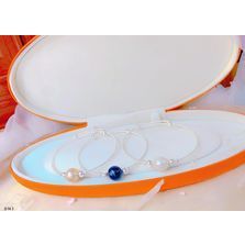 vòng tay bạc trai nuôi nước ngọt