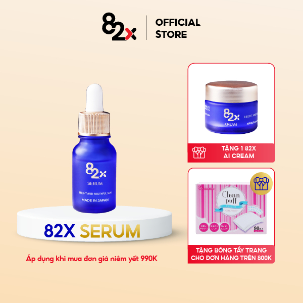 82X AI STEM CELL SERUM giúp cấp ẩm , dưỡng da chuyên sâu đến từ Nhật Bản 10ml/lọ .