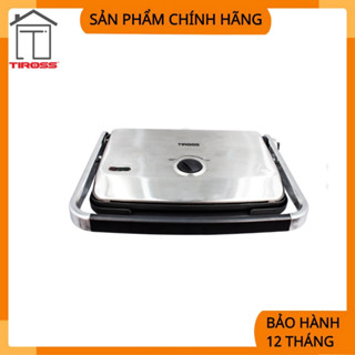 Ép bánh mì- Máy nướng điện đa năng Tiross TS9663 - 2000W (không có công tắc nguồn - có núm điều chỉnh nhiệt)