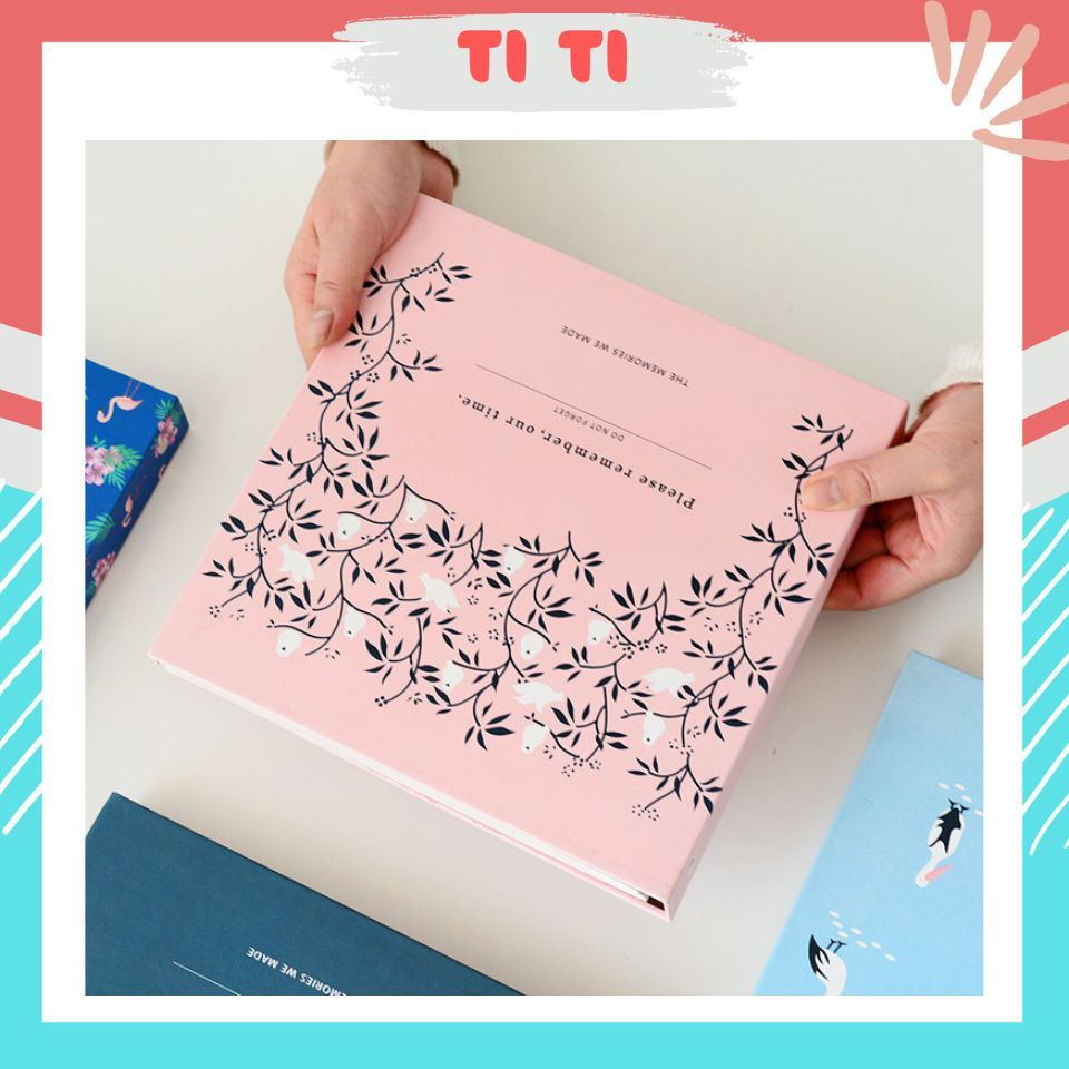Album DIY album tự dán ảnh album tự thiết kế 23x23cm nhiều mẫu bìa đẹp