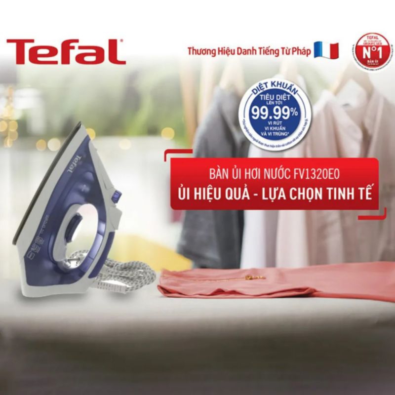 Bàn ủi hơi nước Tefal FV1320E0/ FV1320 - Sản xuất Indonesia