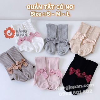 Quần tất có nơ cho bé màu ngẫu nhiên size S M L