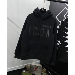  Áo Nỉ Hoodie Nam DSQ Đơn giản - Áo Nỉ Hoodie Đôi Nam Nữ Chất Nỉ Dày Dặn 