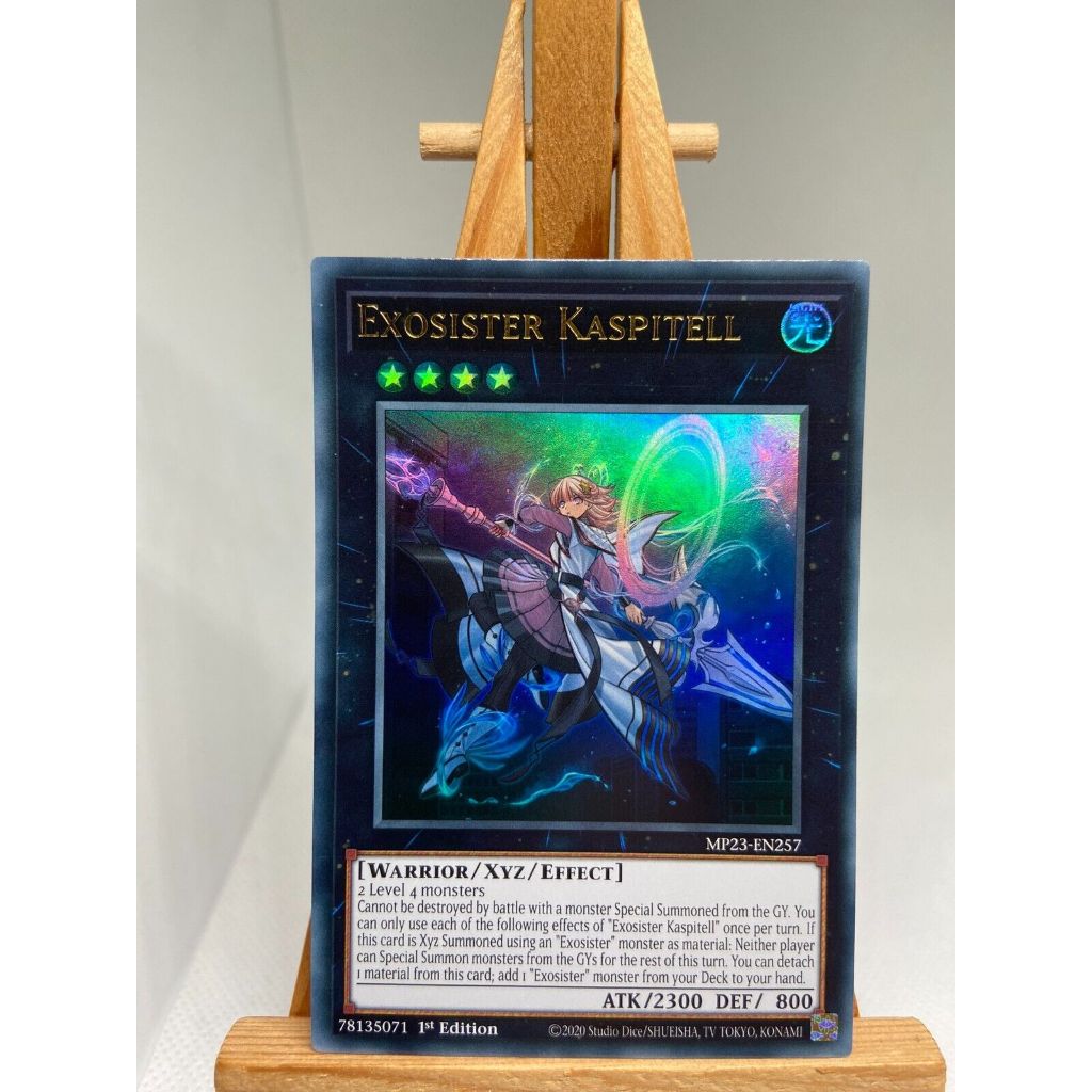 Thẻ Bài Yugioh Monster Exosister Kaspitell - MP23-EN257 - Ultra